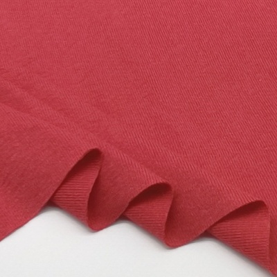 Maille côtelée /rib RED MAIN