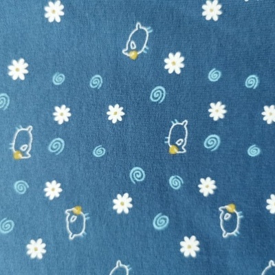 Felpa Italiana c/carda BLUE PIG