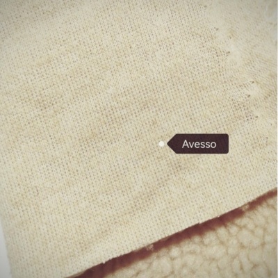 Light beige Caraculo synthetic hair