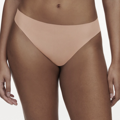 Cueca de senhora rosa claro com corte simples