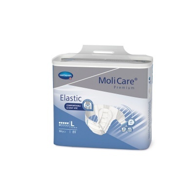 Pacote de fraldas elásticas MoliCare Premium Elastic tamanho L
