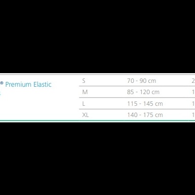 Tabela de tamanhos e quantidades do MoliCare Premium Elastic 10 Gotas