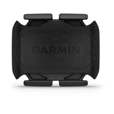 suporte preto em plástico com texto GARMIN
