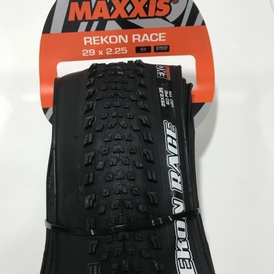 Pneu de bicicleta preto MAXXIS REKON RACE tamanho 29 x 2.25 