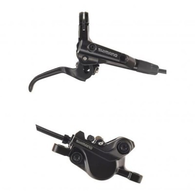 Conjunto de travões hidráulicos para bicicleta Shimano preto