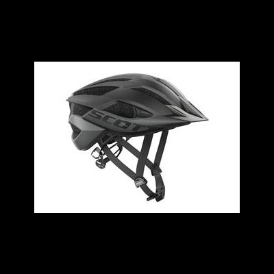 Capacete de bicicleta preto com tiras ajustáveis