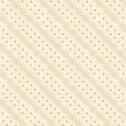 Abby's Treasures | Biased Stripe | Ivory | Blank Quilting Abby's Treasures | Biased Stripe | Ivory | Blank Quilting