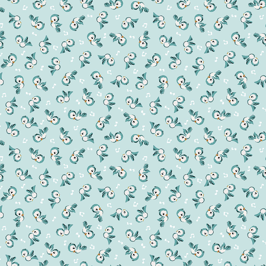 Bird - Blue | Riley Blake Designs Bird - Blue | Riley Blake Designs