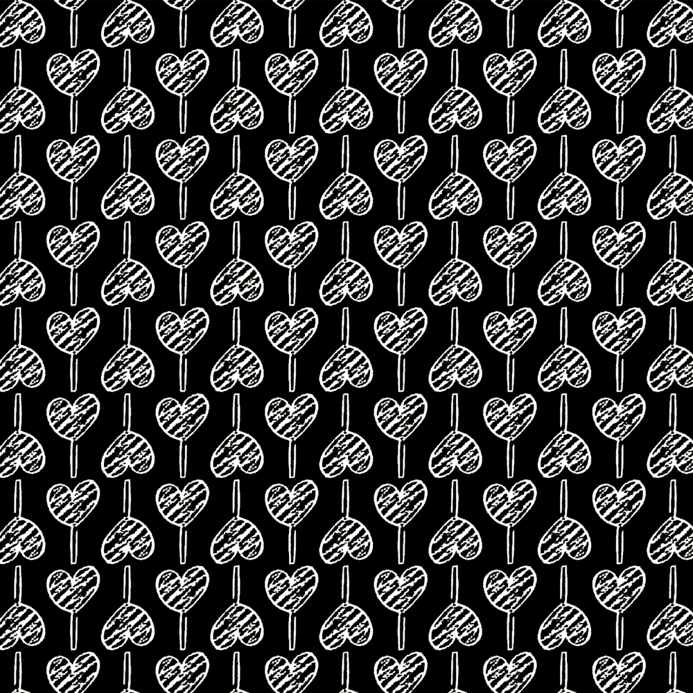 Pirulito de Corações | Preto | Basics & Colors | Fabricart Pirulito de Corações | Preto | Basics & Colors | Fabricart