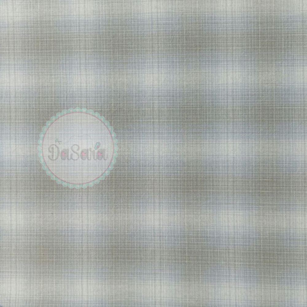 Tramado Japonês | Quadriculado Texturado | Cinza e Azul Esbatido Tramado Japonês | Quadriculado Texturado | Cinza e Azul Esbatido