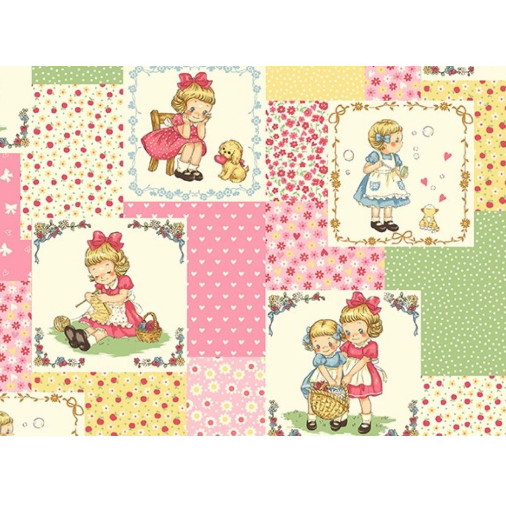 Margaret & Sophie - Patch Pink | Quilt Gate Margaret & Sophie - Patch Pink | Quilt Gate