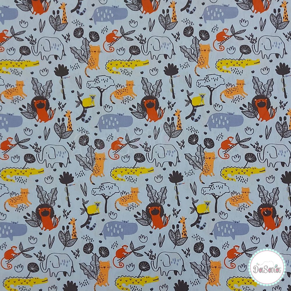 WILD ANIMALS | AZUL | POPPY WILD ANIMALS | AZUL | POPPY