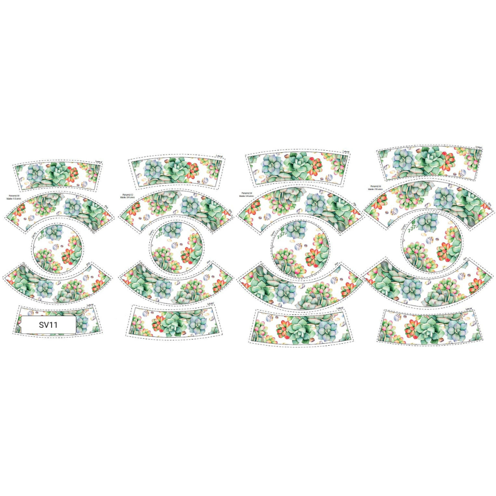 Painel Panamás | Suculentas Painel Panamás | Suculentas