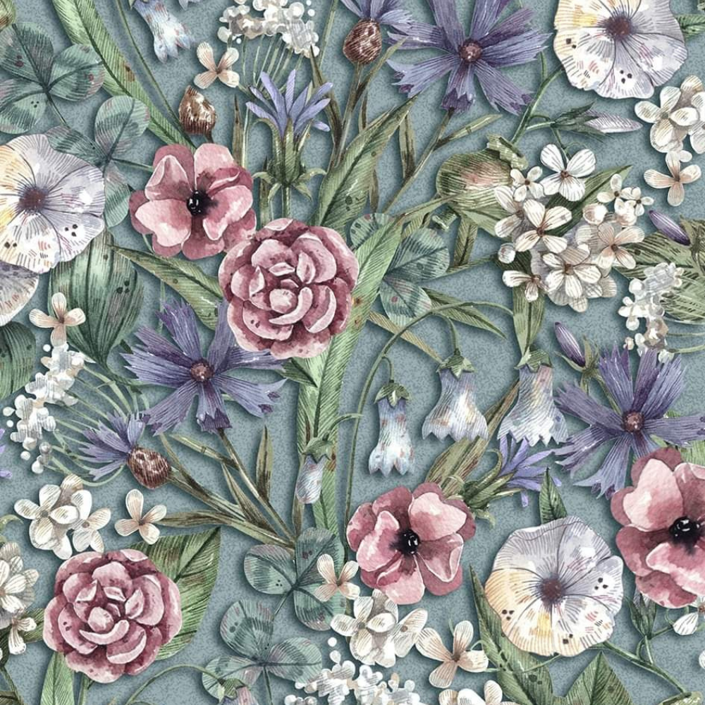 Floral Campestre | Barrados Florais | Fuxicos e Fricotes Floral Campestre | Barrados Florais | Fuxicos e Fricotes