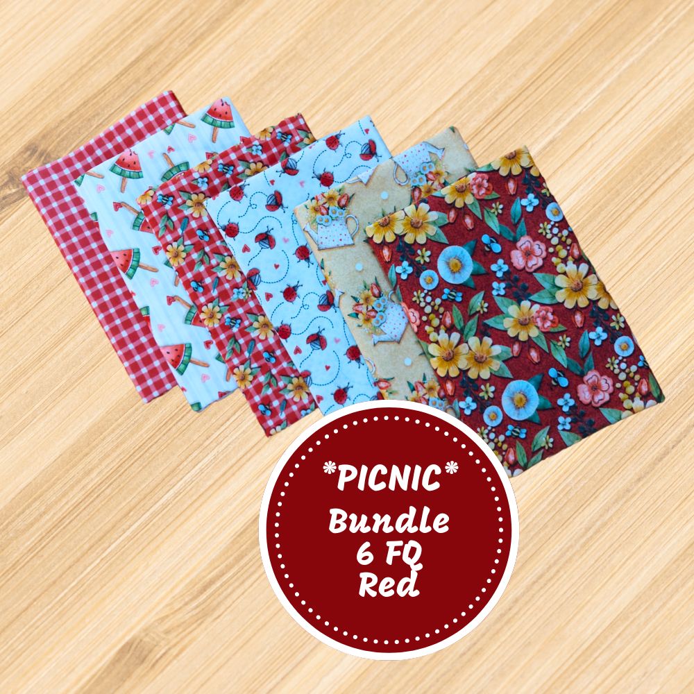 Bundle "Picnic" - Red | 6 FQ Bundle "Picnic" - Red | 6 FQ