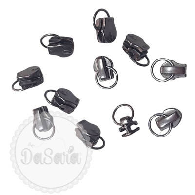 Cursor com Argola para fecho zipper malha 3 | Cose