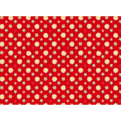 Margaret & Sophie | Flowers - Red | Quilt Gate