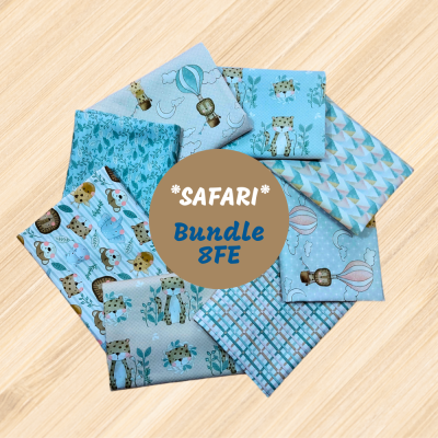 Bundle "SAFARI" - 8 FE | Fuxicos e Fricotes