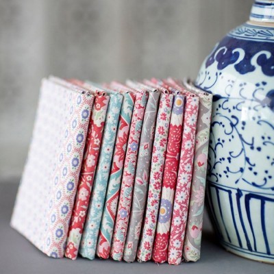 Bon Voyage! | Hare Tile - Red | Tilda