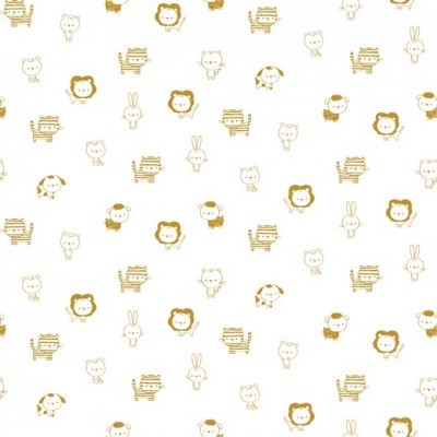 SWEET ANIMALS | BRANCO & MOSTARDA | POPPY