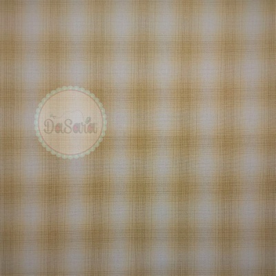 Tramado Japonês | Quadriculado Texturado | Amarelo Esbatido