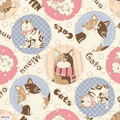 Gatos no Círculo | Pets | Fuxicos e Fricotes