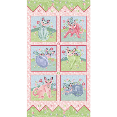 Fancy Cats | Panel | StudioE Fabrics