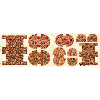 Painel Necessaires DS491 -  3D Floral | Denise Sá