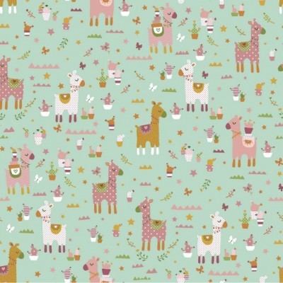 Lama Cactus Party | Menta | Poppy