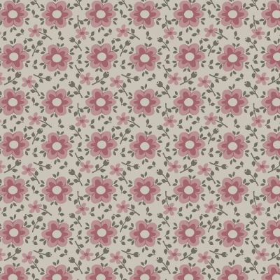 Florido Delicado - Rosa | Fuxicos e Fricotes | 35*150cm 💥