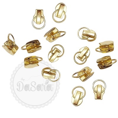 Cursor com Argola para fecho zipper malha 3 | Cose