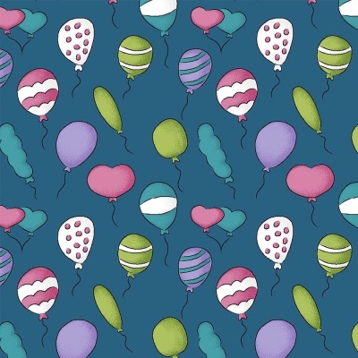 MINI BALÕES :: AZUL | FOFURICES | FABRICART