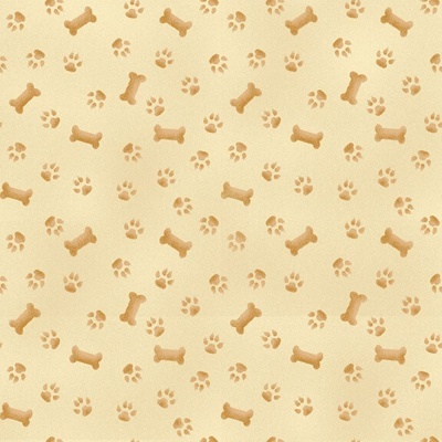 Paw and Bone | Tonal :: Pups in the Garden | Henry Glass