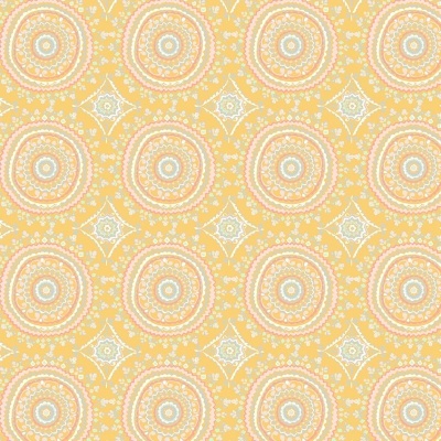 Ganesha Garden | Mandala - Yellow | Free Spirit