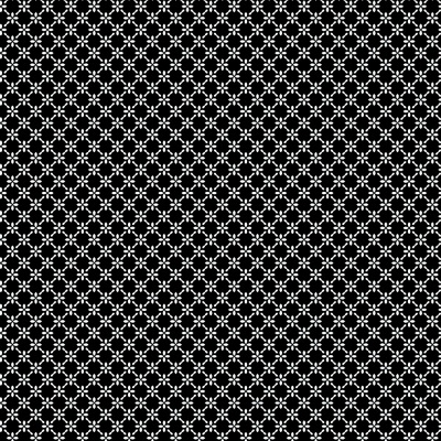 Cerca de Flores | Preto | Basics & Colors | Fabricart