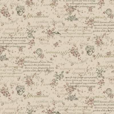 Ruru Bouquet | 2460-15B - Cream | Quilt Gate