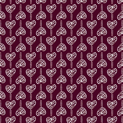 Pirulito de Corações | Vinho | Basics & Colors | Fabricart