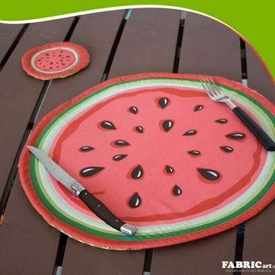 Painel | Sousplat Lima Limão | Fabricart💥