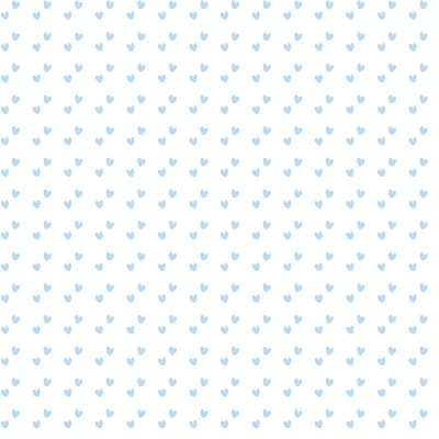 Mini Corações Azul Bebé | Basics Baby | Fabricart