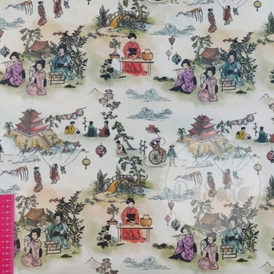 Geishas | Canvas | Poppy Fabrics