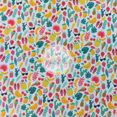 Fat Quarter - Fruity Summer | Summer is Calling | Wish Fabrics