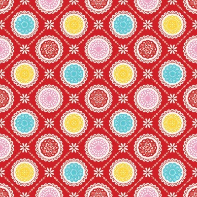 Happiness Is Handmade | Doily - Red | RBD