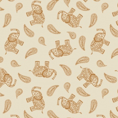 PAISLEY ELEPHANT | CREAM :: SORAYA | LEWIS and IRENE