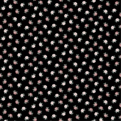 Romantic Flowers | Preto | Poppy