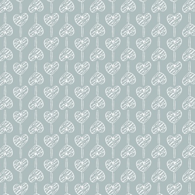 Pirulito de Corações | Cinza | Basics & Colors | Fabricart