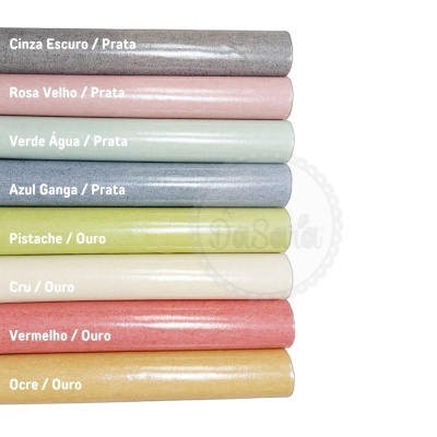 Linho Alentejano com Brilho | Plastificado | 50x140cm