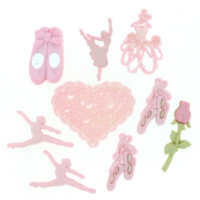 CONJUNTO DE BOTÕES | AT THE BALLET