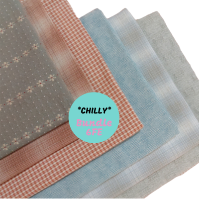 Bundle *Chilly* - 6 Fat Eighth | Tramado Japonês