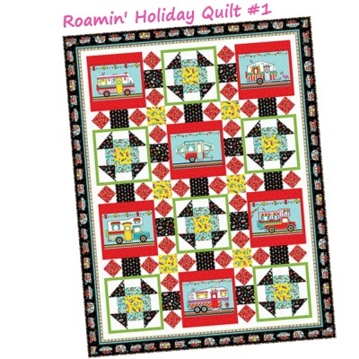 Diagonal Stripe - Multi | Roamin' Holiday | Studio e Fabrics