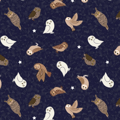 Owls - Midnight Blue *Glow In The Dark* | Lewis And Irene